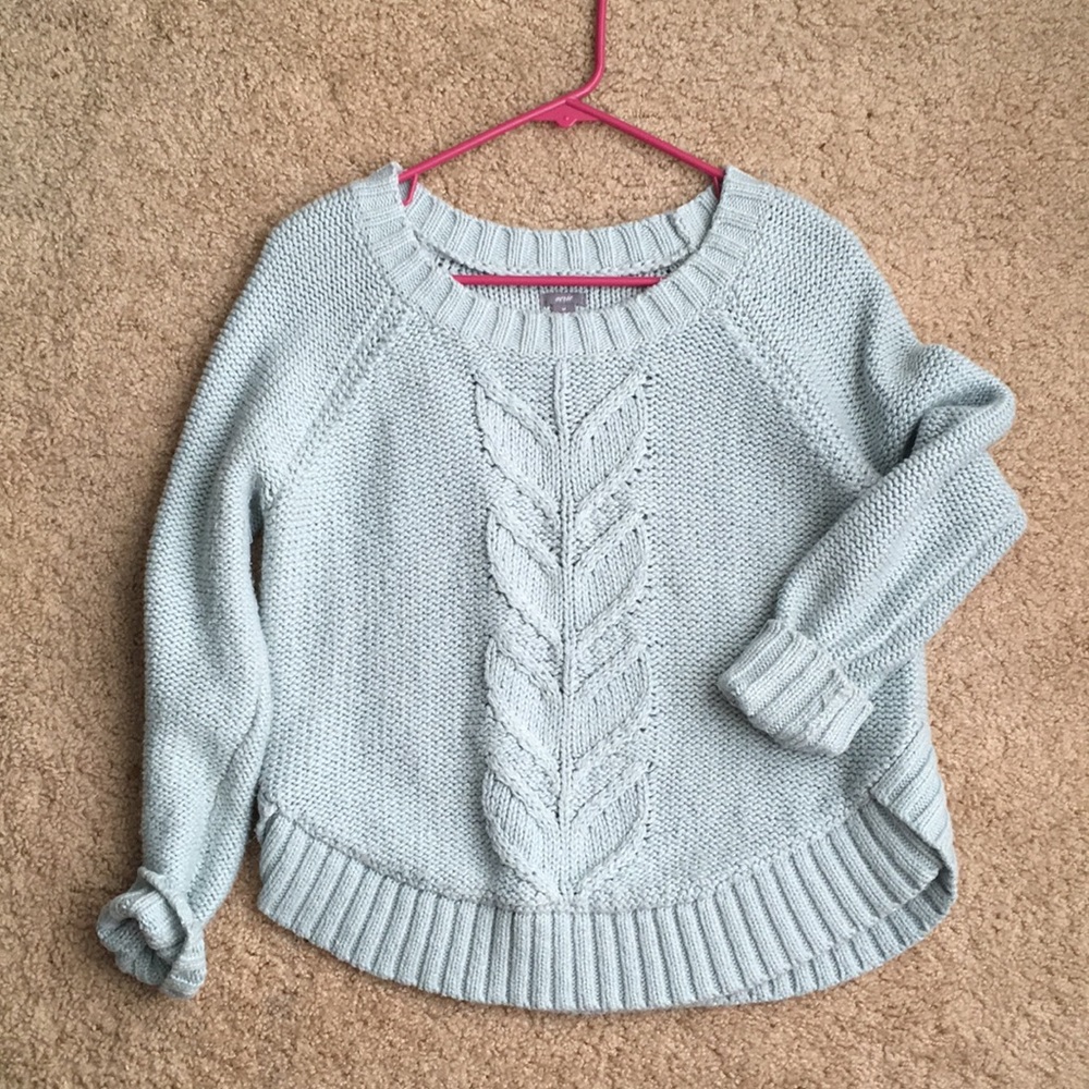 Light blue Aerie sweater